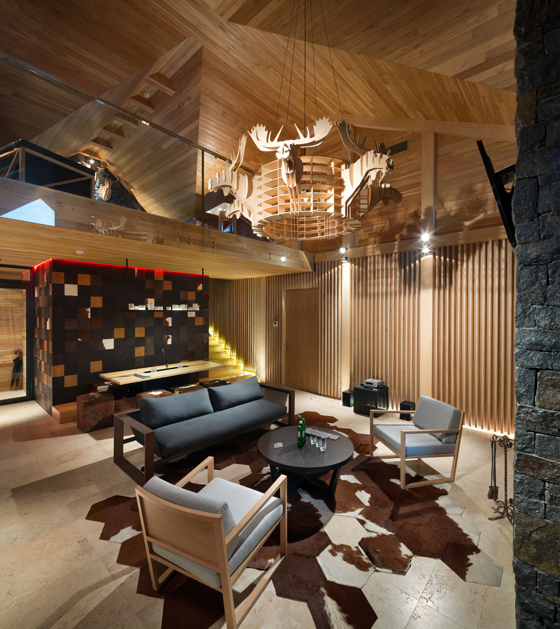 Дом и интерьер в стиле Шале, КП "Руза"