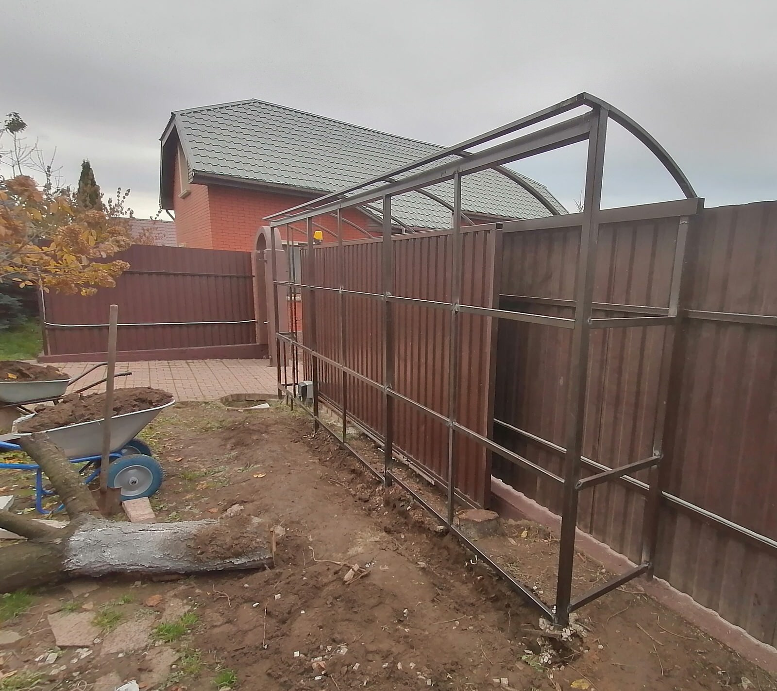 пенал откатных ворот