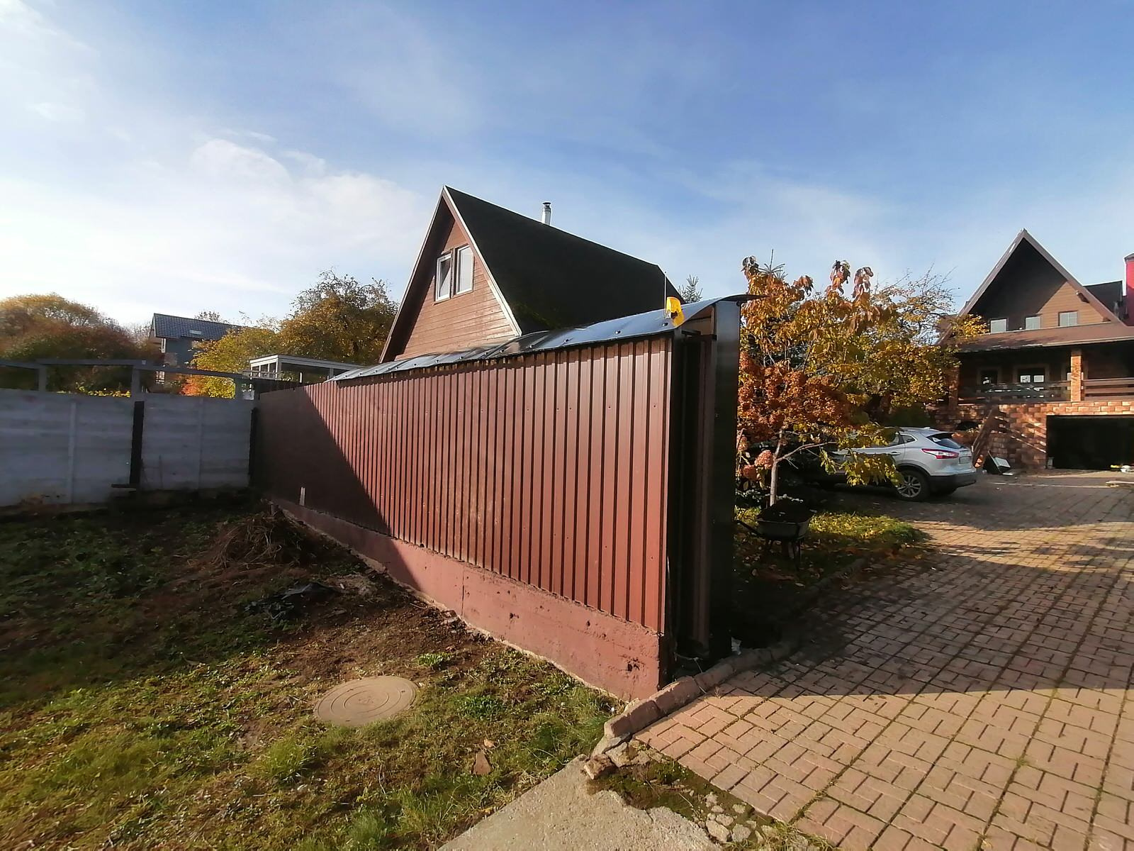 пенал откатных ворот