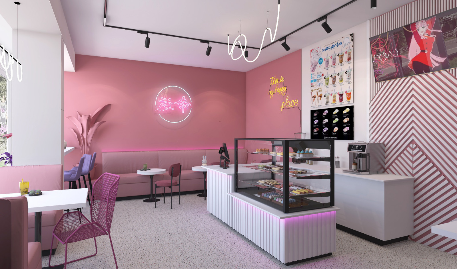 Кафе в азиатском стиле