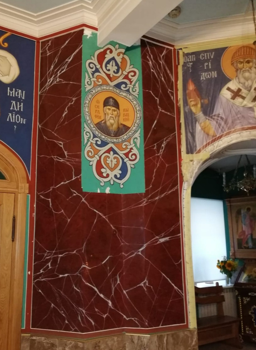 Имитация мрамора декоративной штукатуркой
