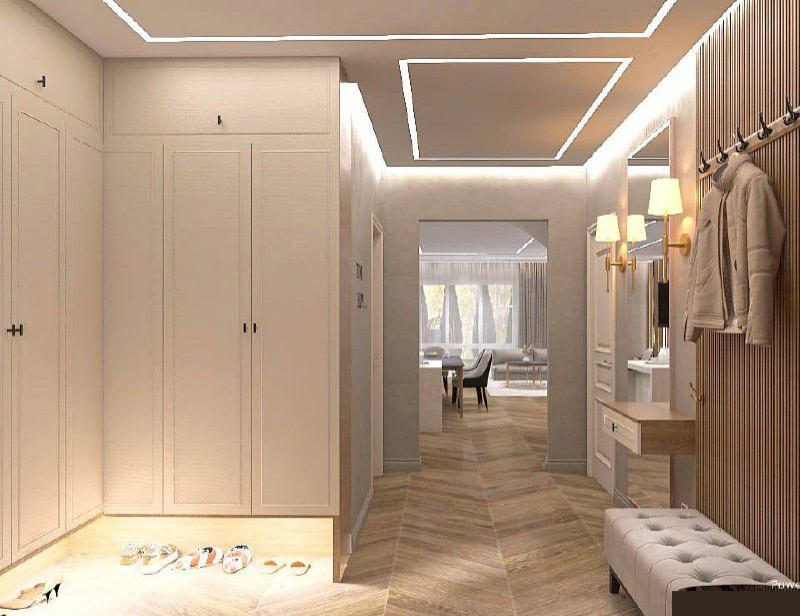 Интерьер контемпораре.