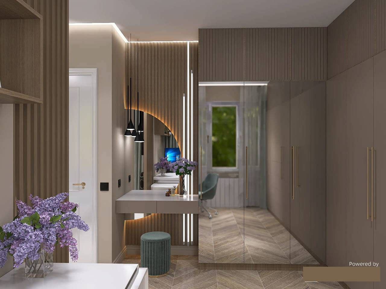 Интерьер контемпораре.