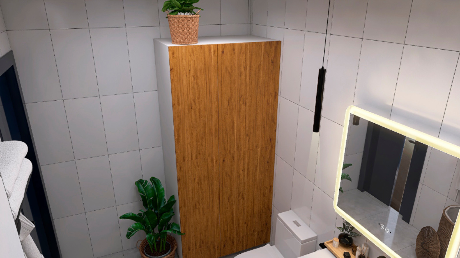 #017 Обновление ванной в кантри стиле