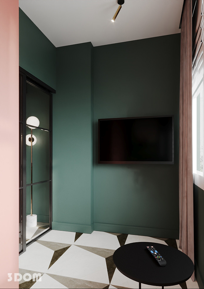 КВАРТИРА ЖК "КРИСТАЛЛ-2" 36кв.м | 3DOM