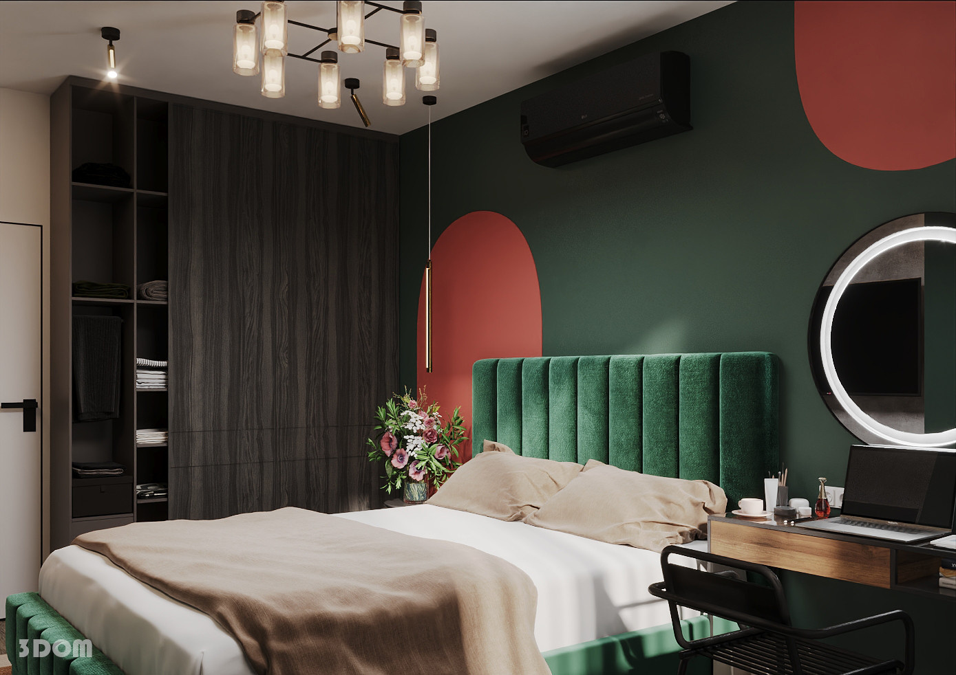 КВАРТИРА ЖК "КРИСТАЛЛ-2" 36кв.м | 3DOM