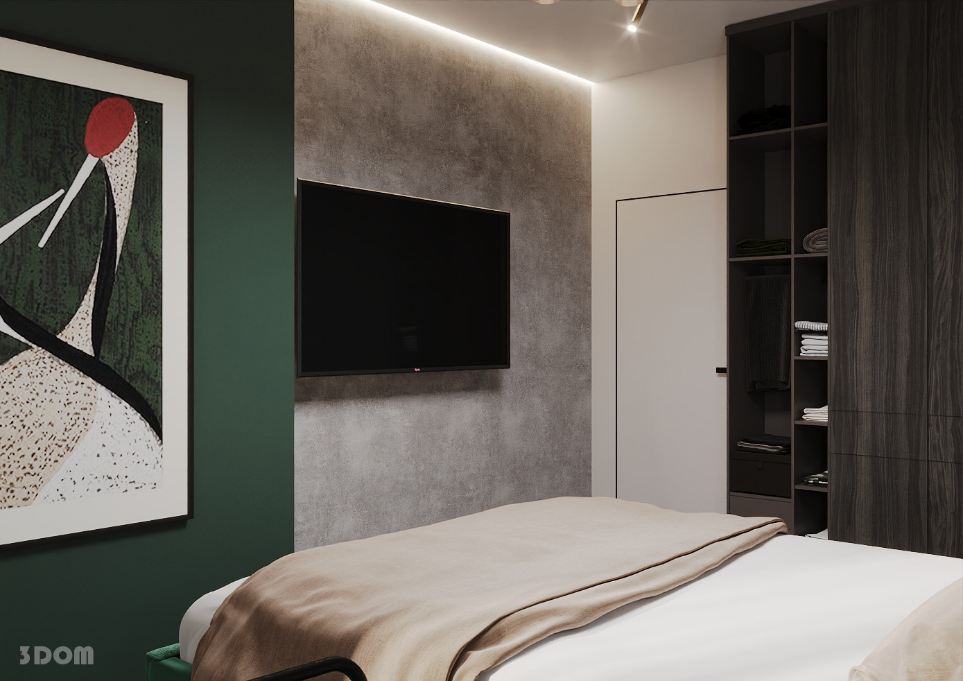 КВАРТИРА ЖК "КРИСТАЛЛ-2" 36кв.м | 3DOM