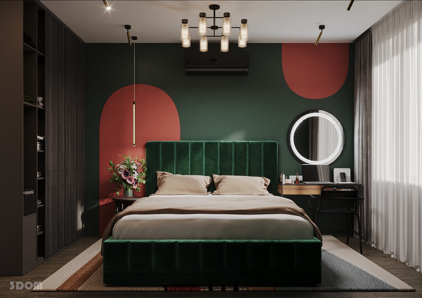 КВАРТИРА ЖК "КРИСТАЛЛ-2" 36кв.м | 3DOM