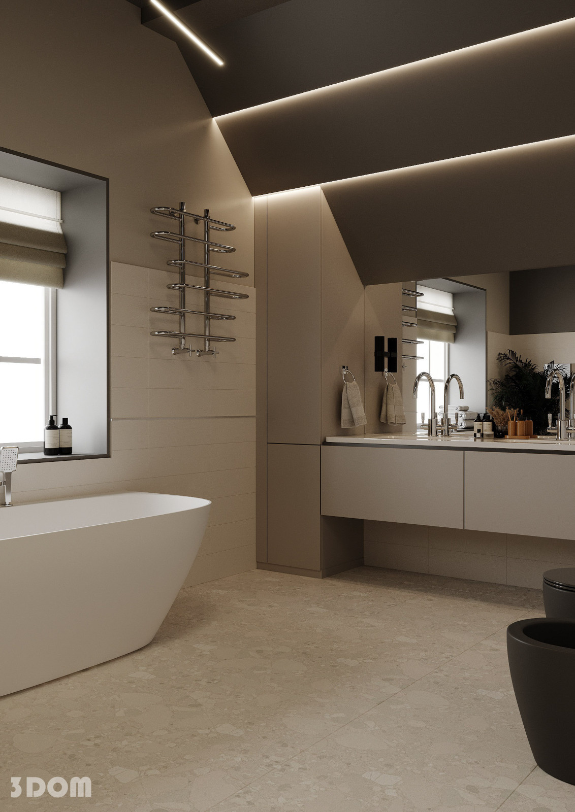 ДОМ ДВУХЭТАЖНЫЙ РНД 200кв.м | 3DOM