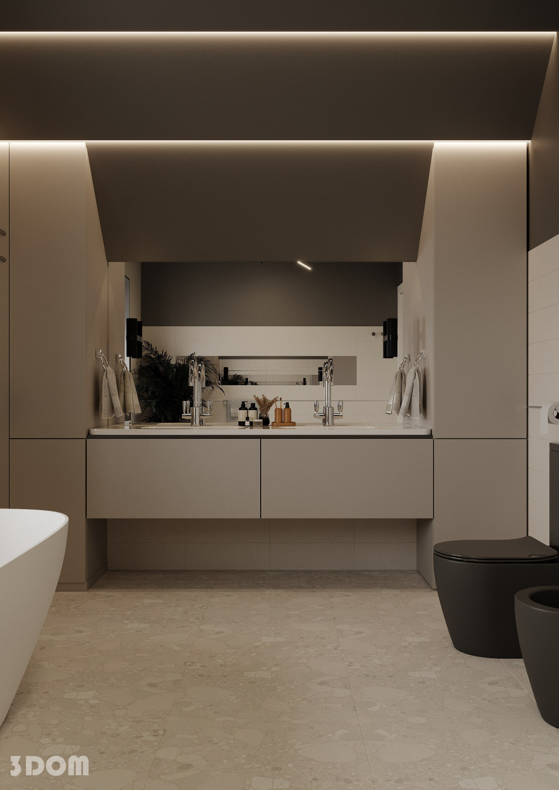 ДОМ ДВУХЭТАЖНЫЙ РНД 200кв.м | 3DOM