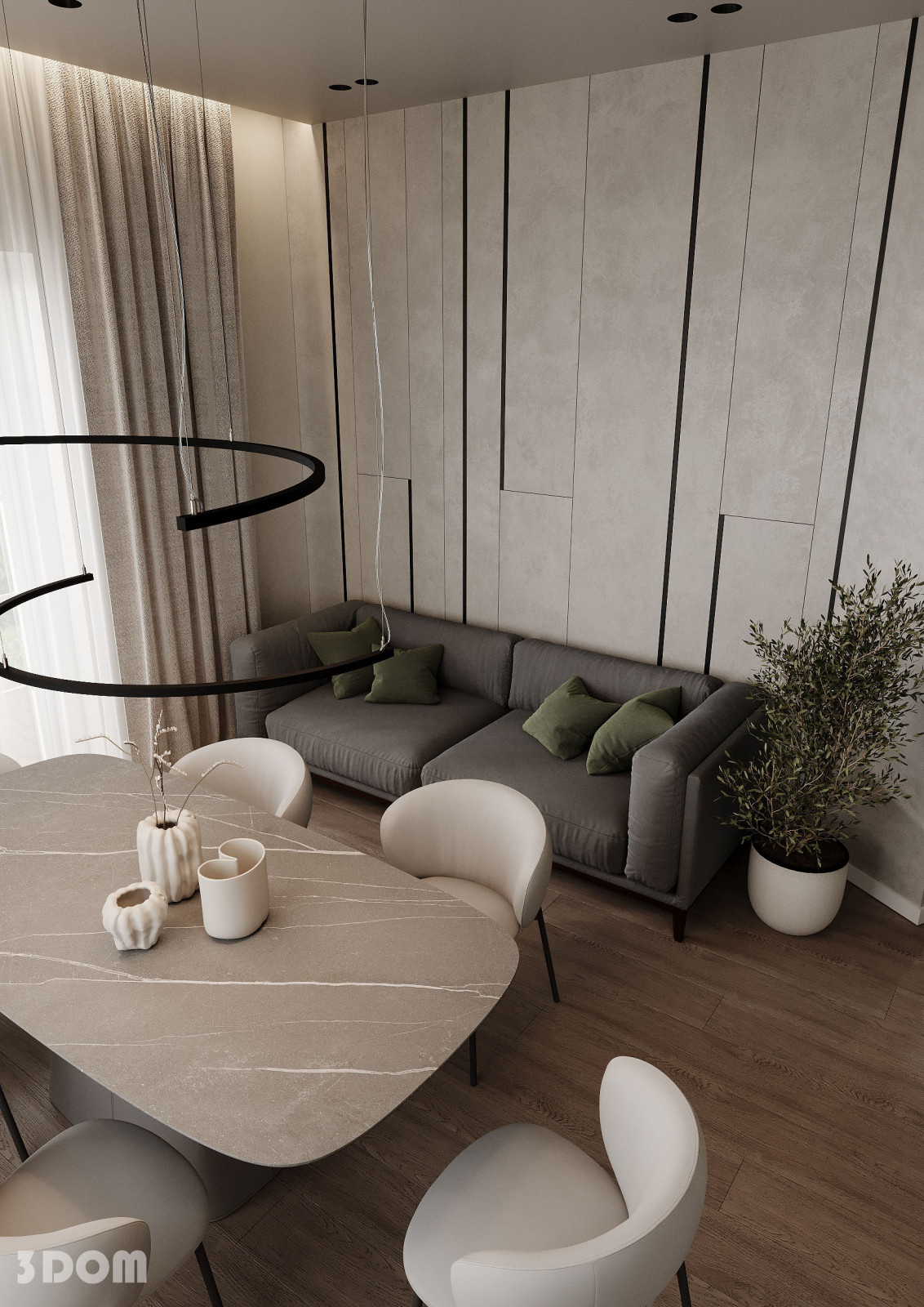 ДОМ ДВУХЭТАЖНЫЙ РНД 200кв.м | 3DOM