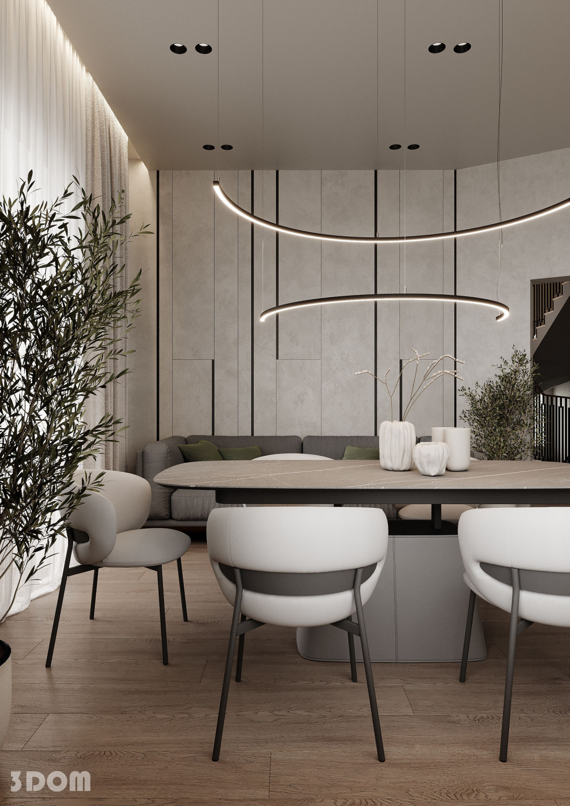 ДОМ ДВУХЭТАЖНЫЙ РНД 200кв.м | 3DOM