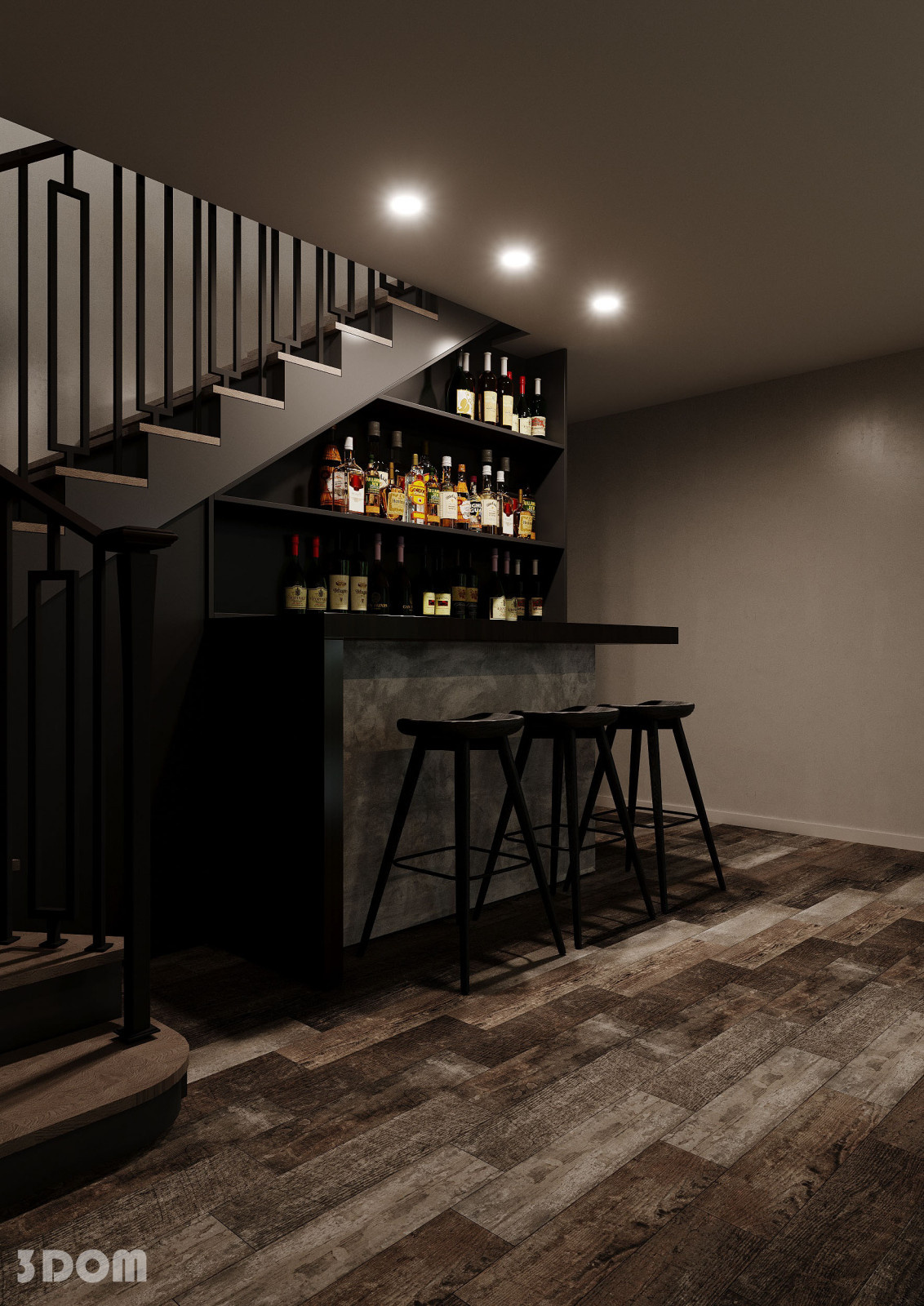 ДОМ ДВУХЭТАЖНЫЙ РНД 200кв.м | 3DOM