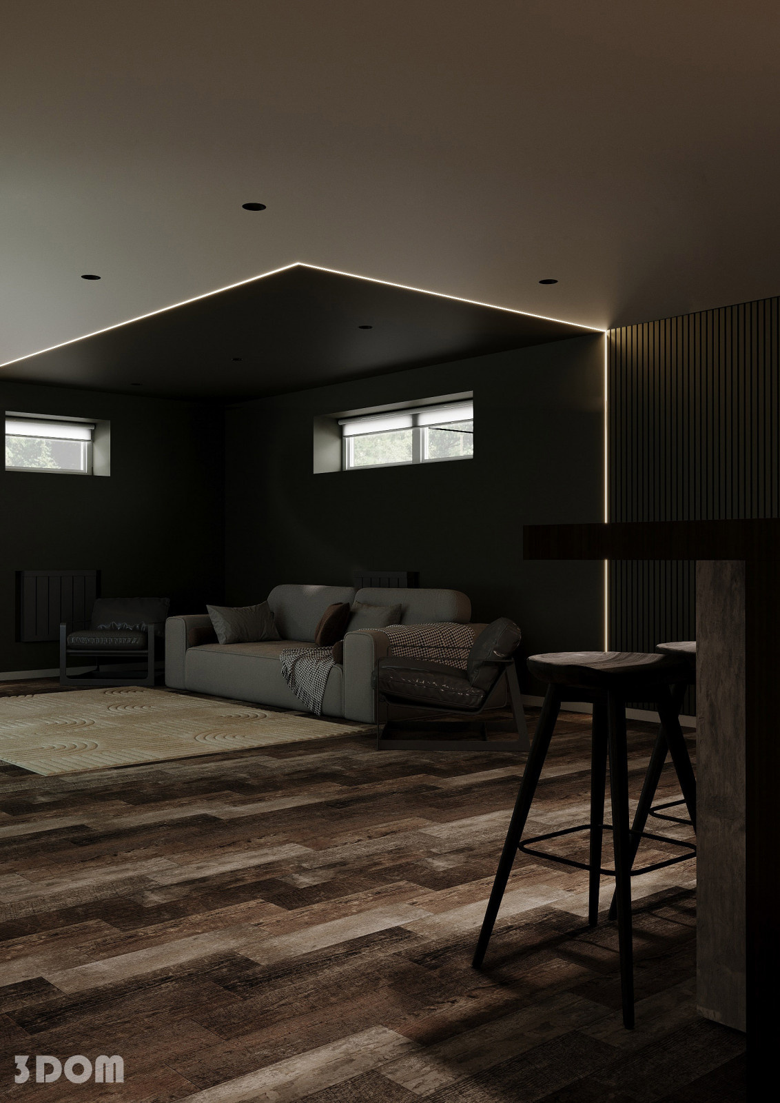 ДОМ ДВУХЭТАЖНЫЙ РНД 200кв.м | 3DOM