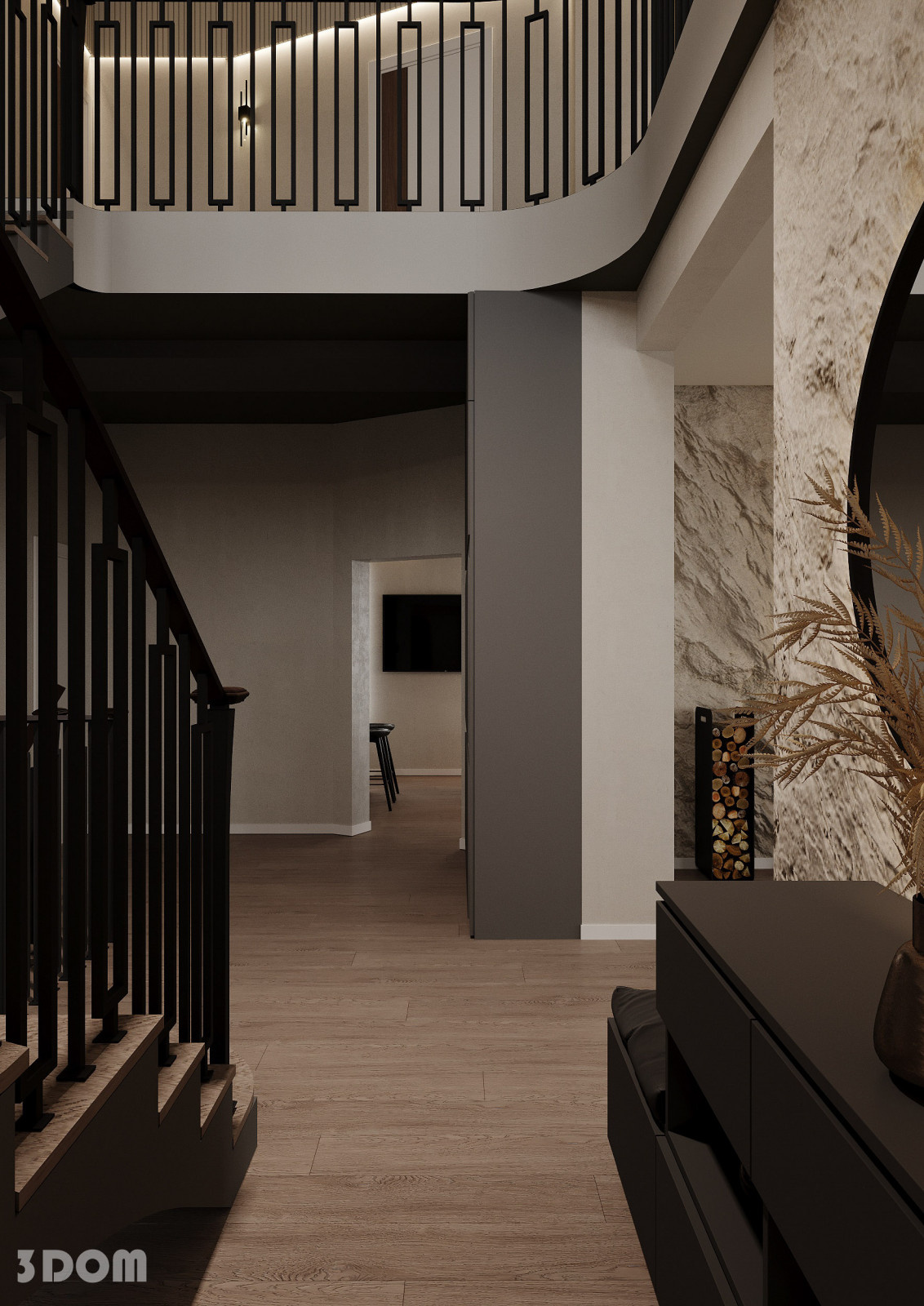 ДОМ ДВУХЭТАЖНЫЙ РНД 200кв.м | 3DOM