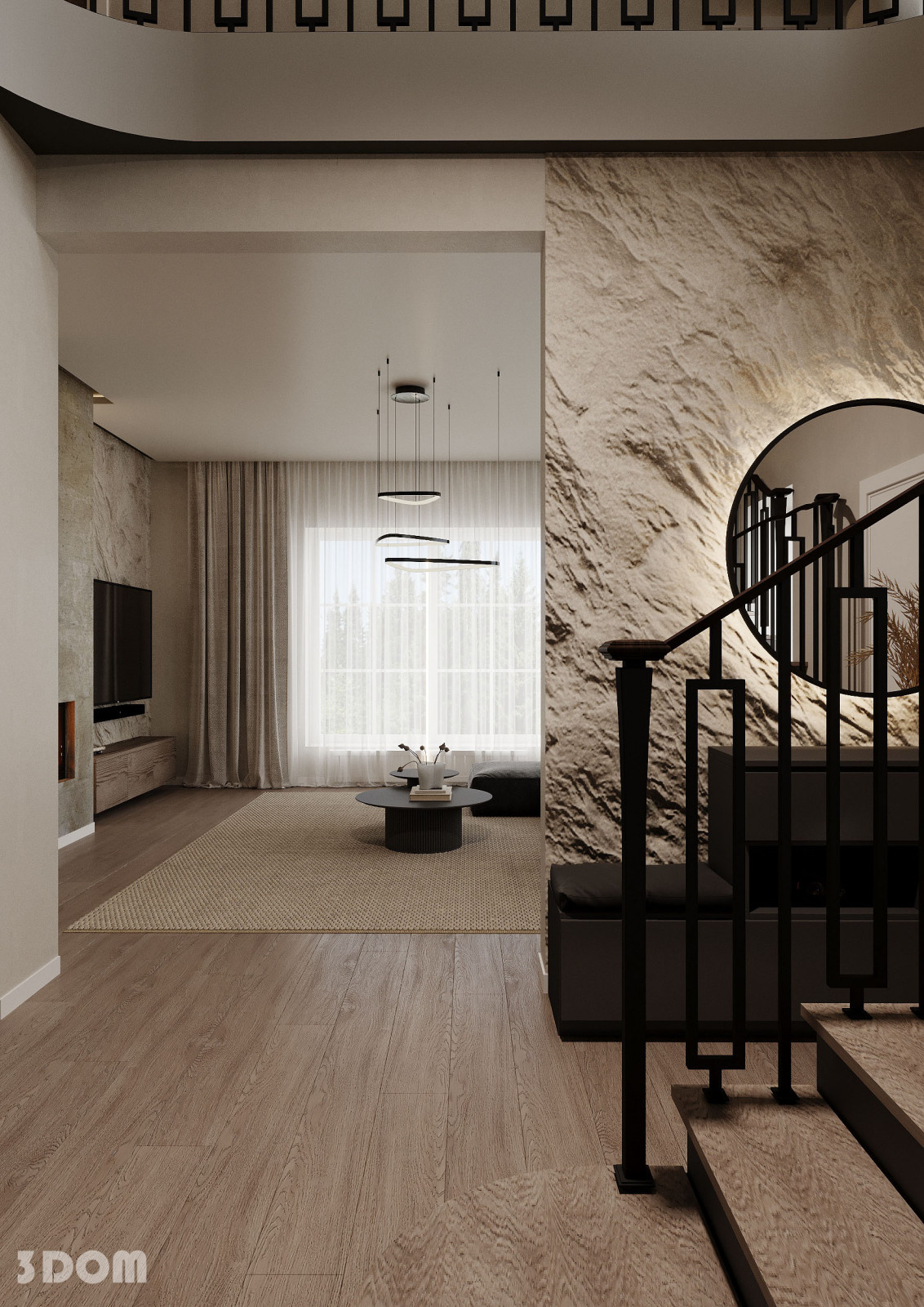 ДОМ ДВУХЭТАЖНЫЙ РНД 200кв.м | 3DOM