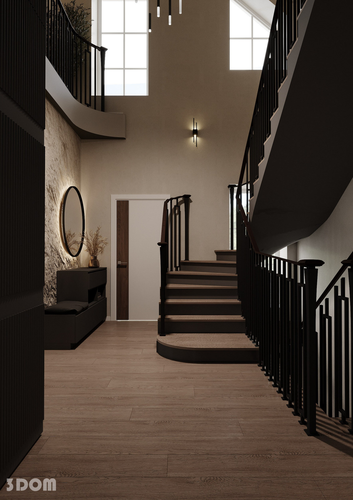 ДОМ ДВУХЭТАЖНЫЙ РНД 200кв.м | 3DOM