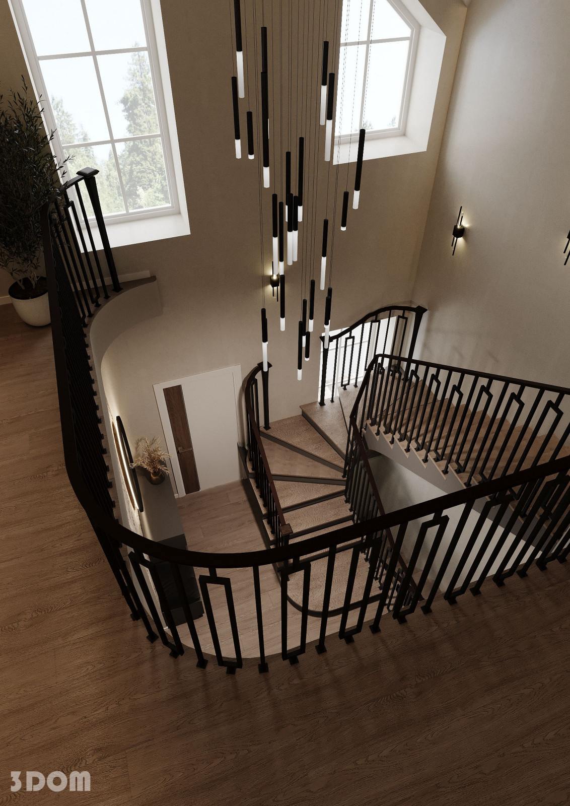 ДОМ ДВУХЭТАЖНЫЙ РНД 200кв.м | 3DOM