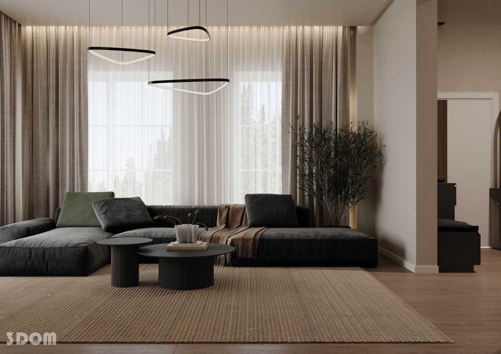 ДОМ ДВУХЭТАЖНЫЙ РНД 200кв.м | 3DOM