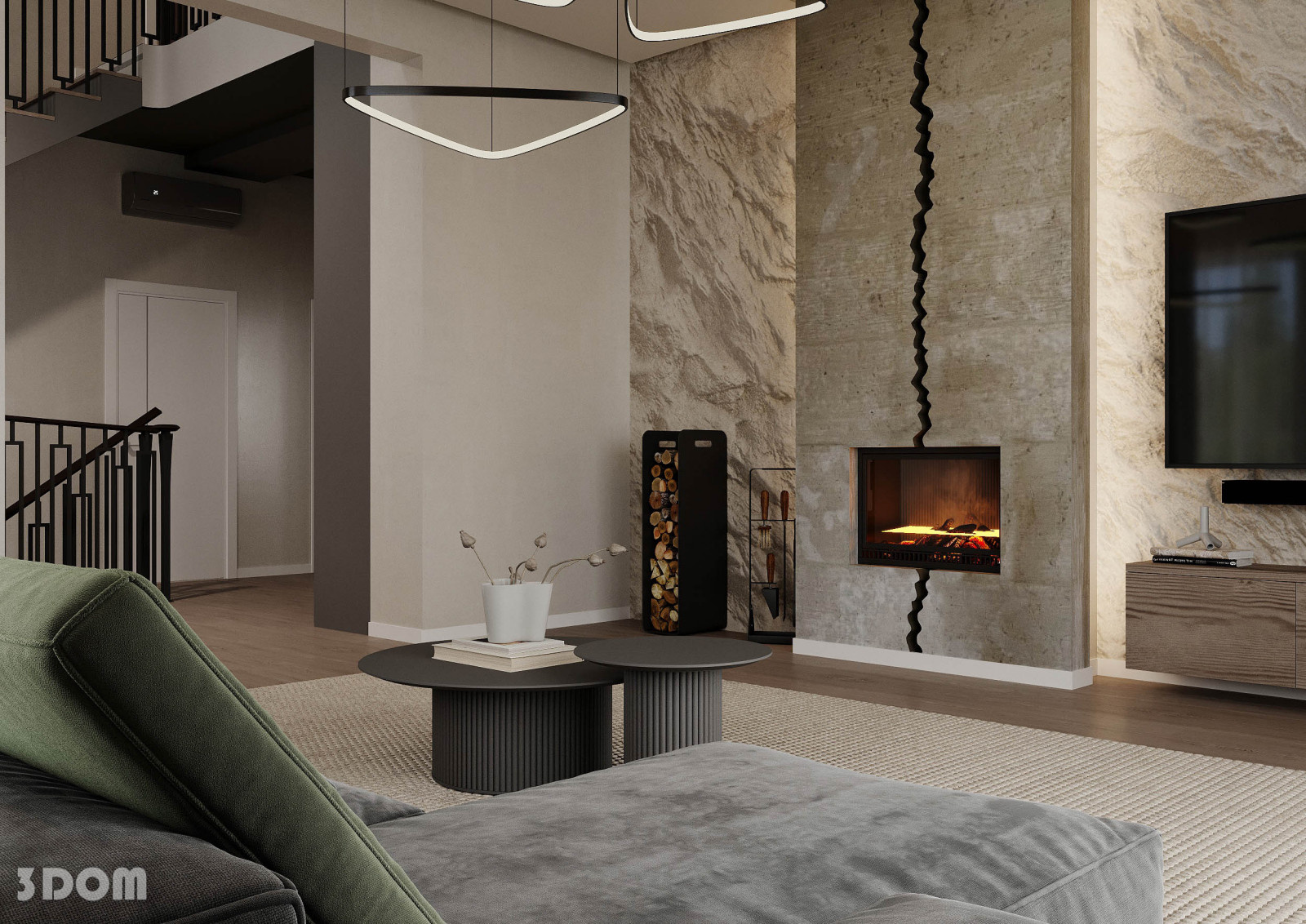 ДОМ ДВУХЭТАЖНЫЙ РНД 200кв.м | 3DOM