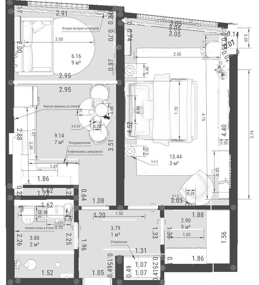 Южная квартира