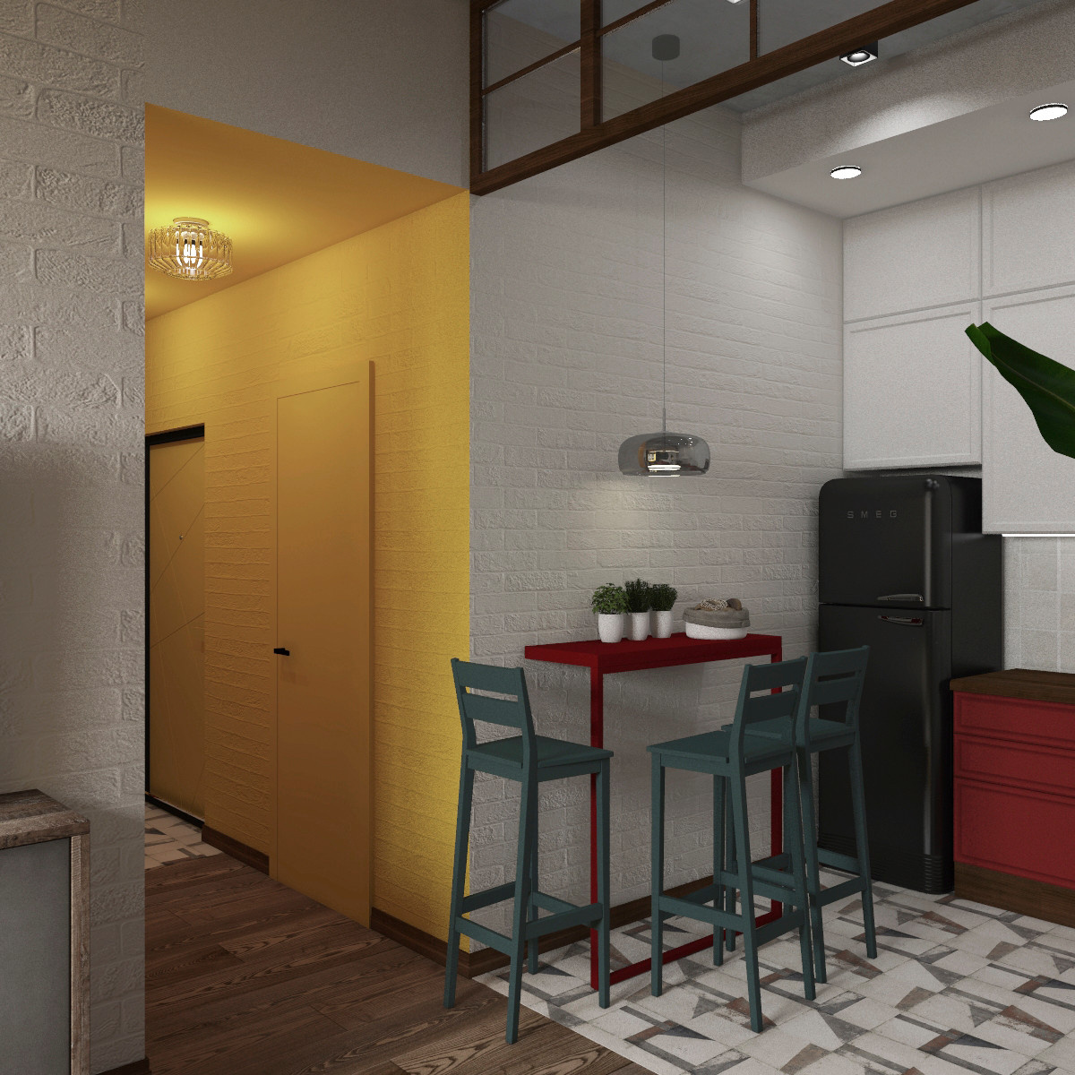 Проект апартаментов в центре Москвы