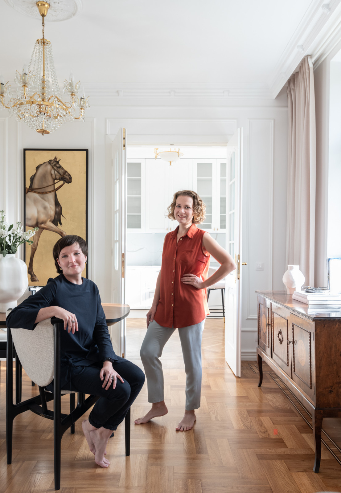 Квартира в сталинке в парижском стиле