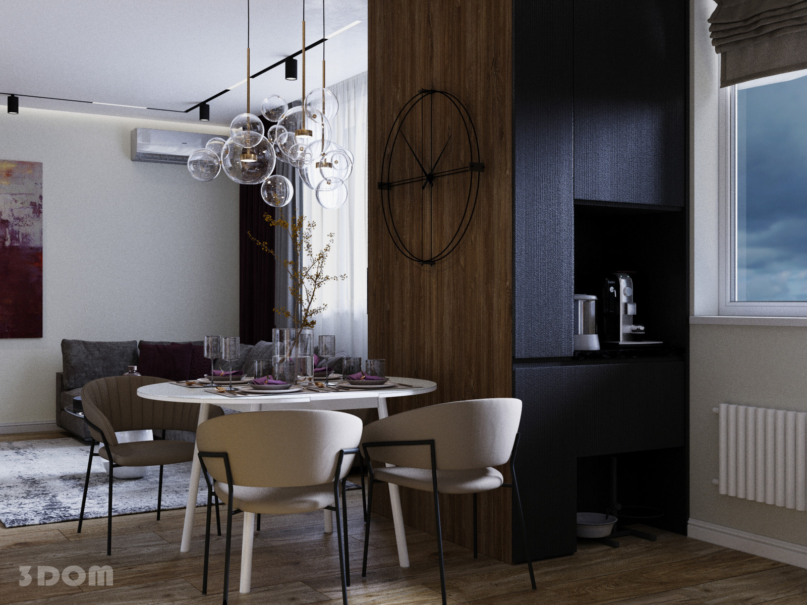 КВАРТИРА ЖК "WEST SIDE" 75кв.м | 3DOM