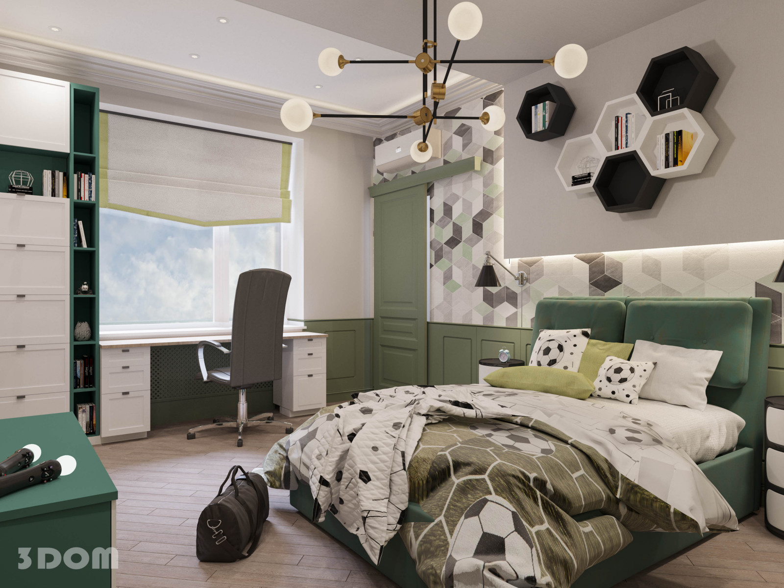 ДОМ КП "ТИХИЙ ДОН" АКСАЙ 240кв.м | 3DOM