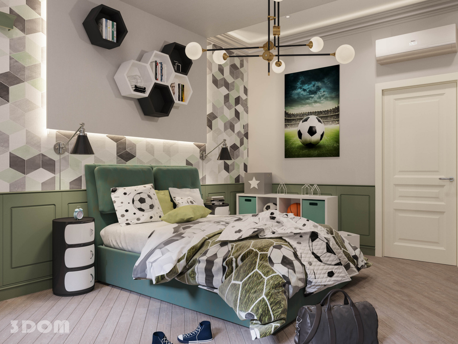 ДОМ КП "ТИХИЙ ДОН" АКСАЙ 240кв.м | 3DOM
