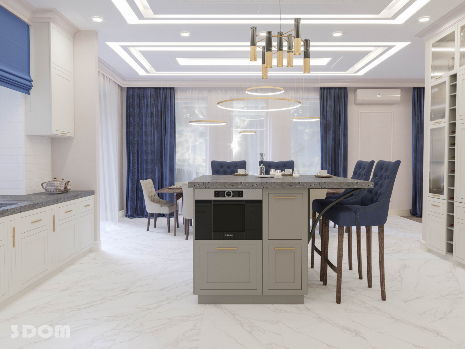 ДОМ КП "ТИХИЙ ДОН" АКСАЙ 240кв.м | 3DOM