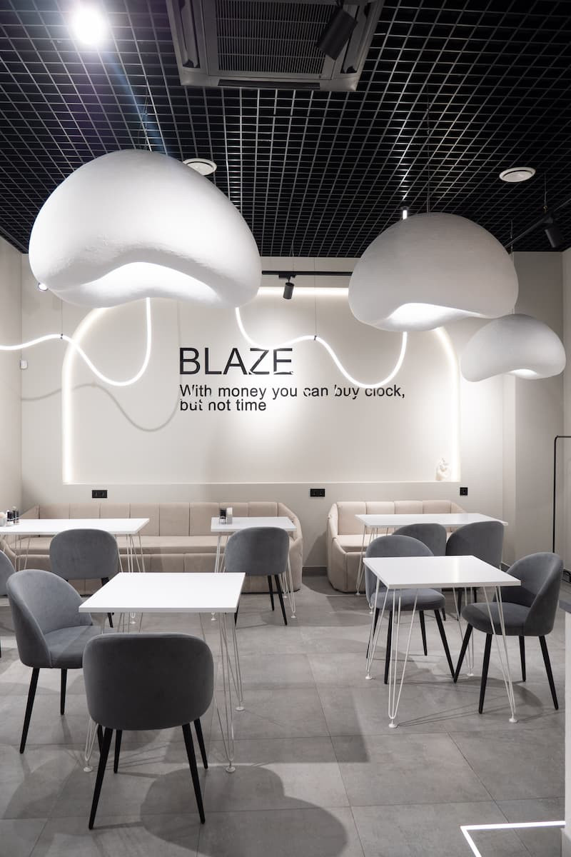 Ремонт кафе Blaze