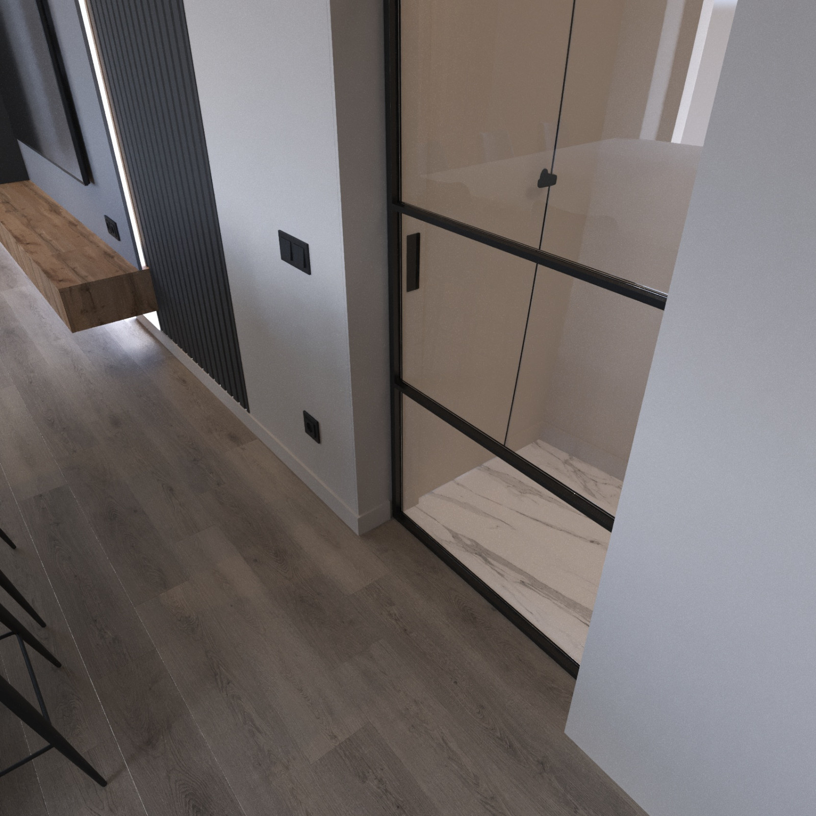 Новосибирск. ЖК Тихомиров. Эскизы + фото с реализации проекта.