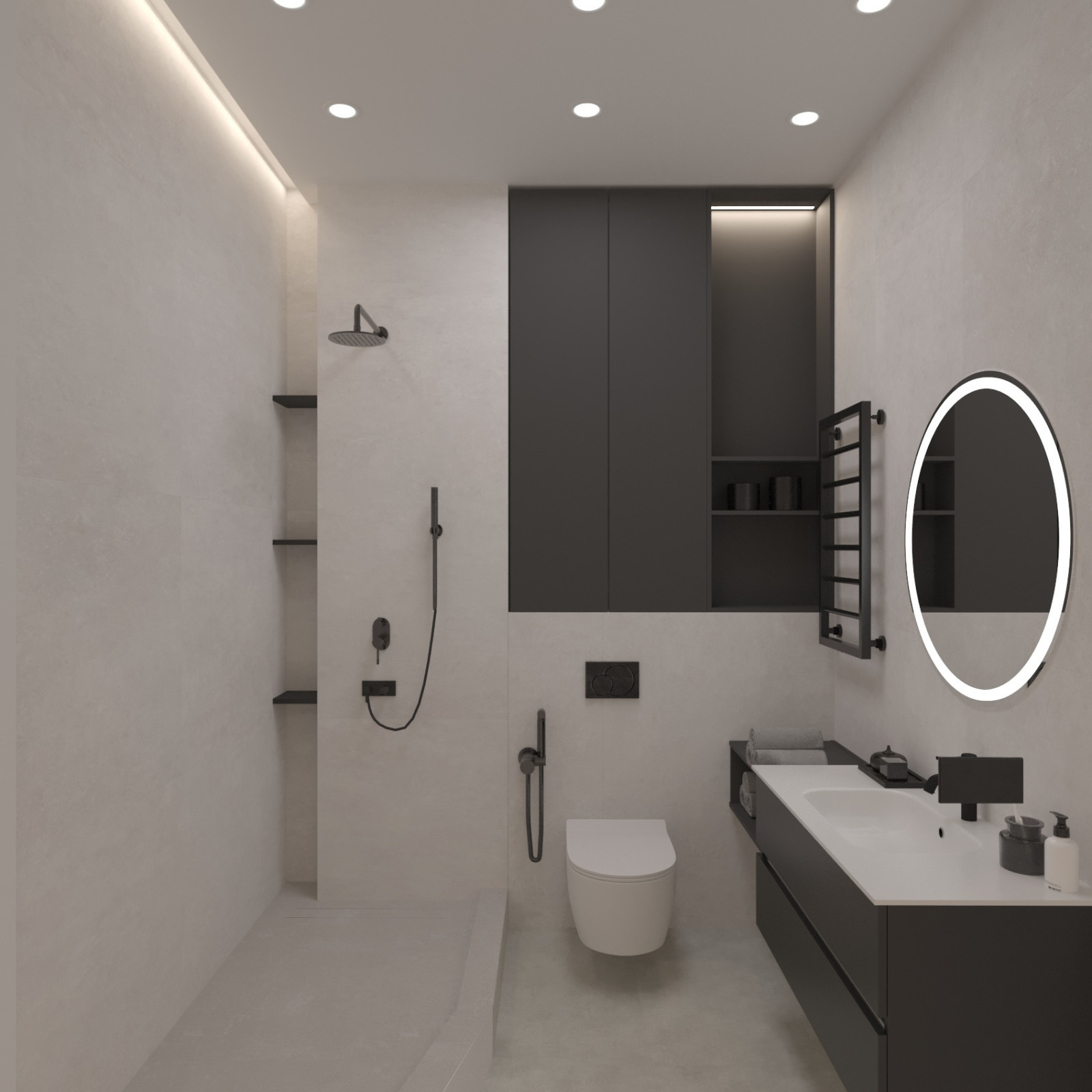 Новосибирск. ЖК Тихомиров. Эскизы + фото с реализации проекта.