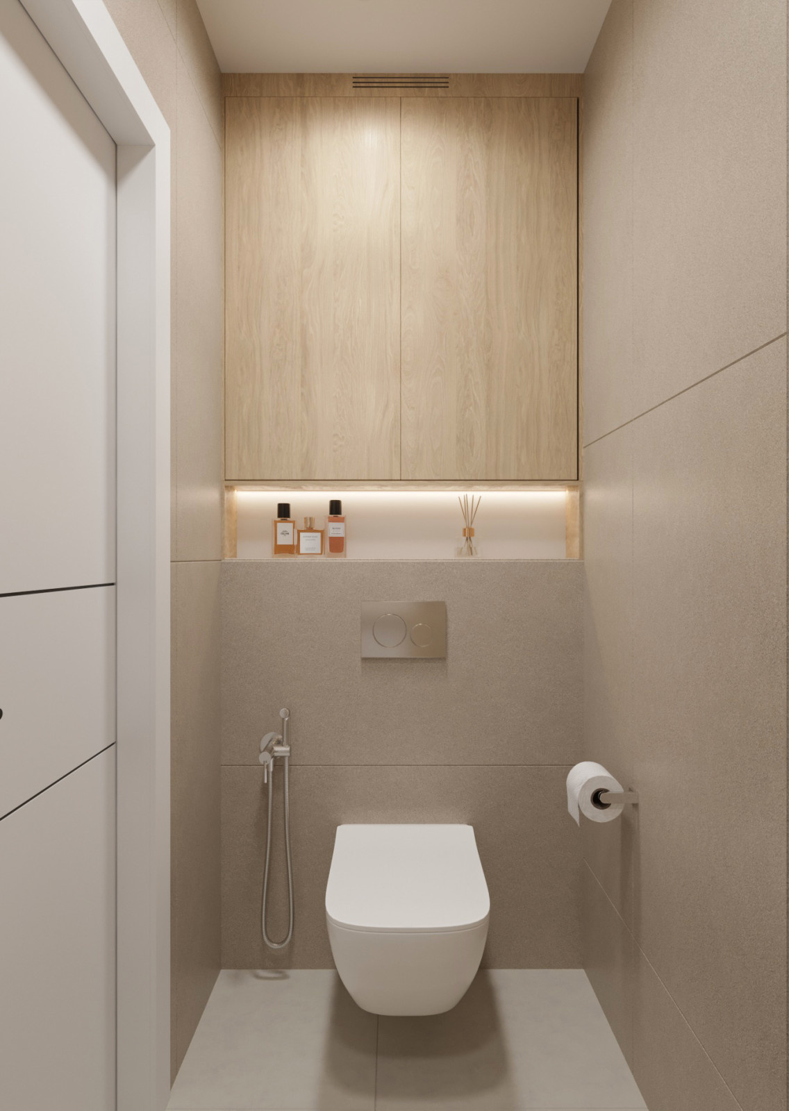 Design project of a one bedroom apartment