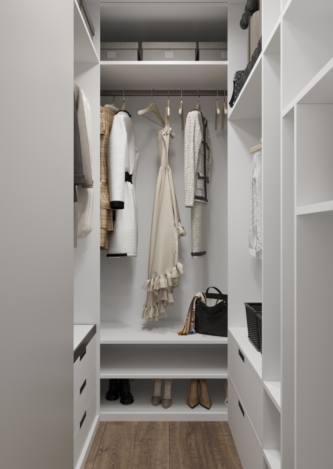 Design project of a one bedroom apartment