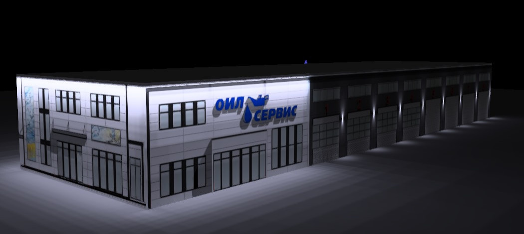 Авто центр Фасад