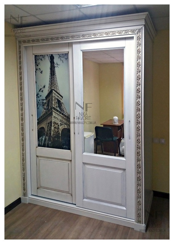 WOODEN SLIDING DOORS WARDROBE
