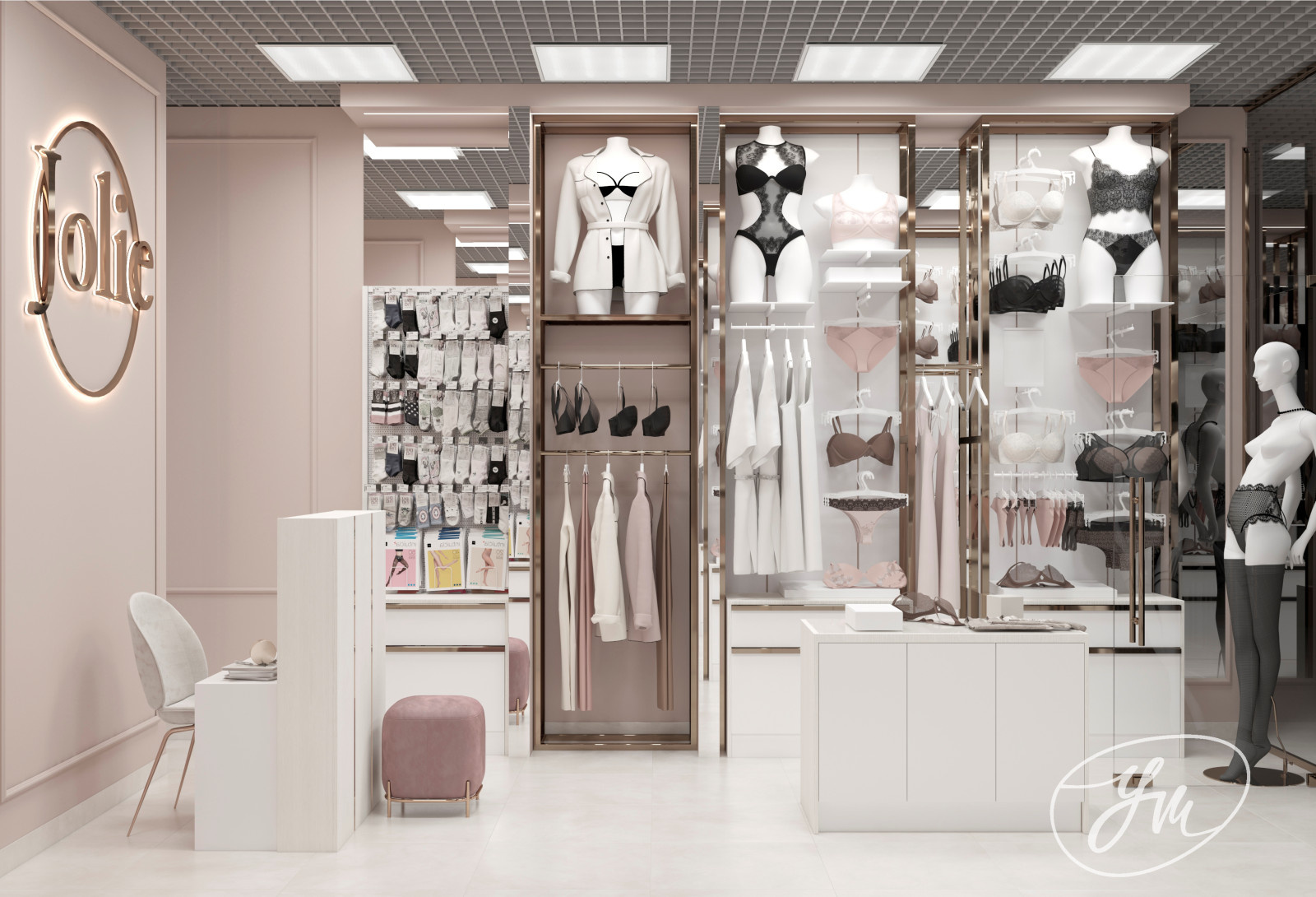 Дизайн Салона нижнего белья
