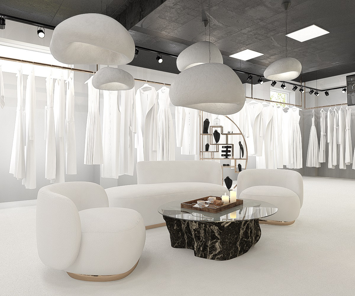 Дизайн-проект  свадебного салона