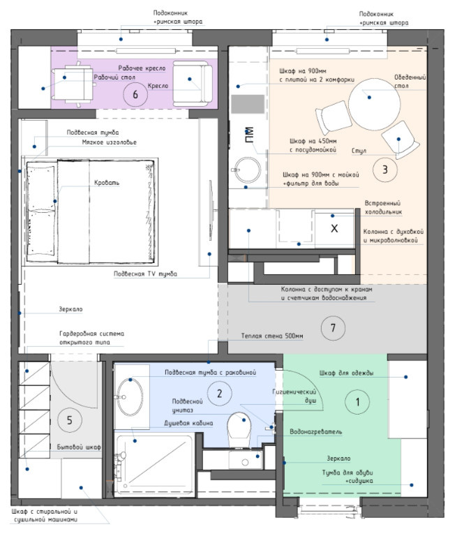 Проект "Квартира дизайнера"
