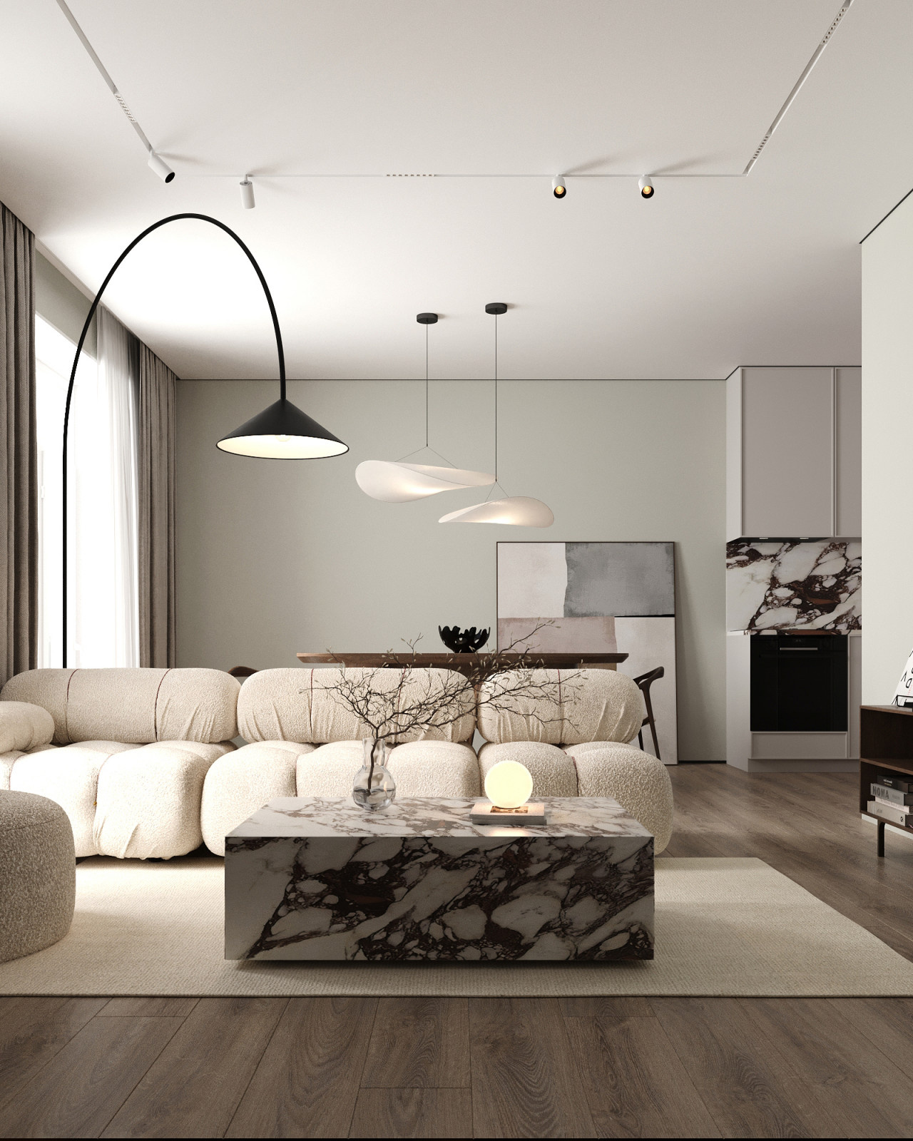 Проект квартиры 50м2 в ЖК Grand Park