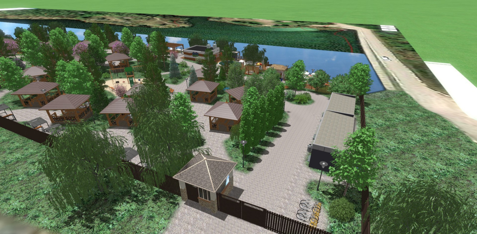 Баса отдыха. Кумжинской роща, берег Дона