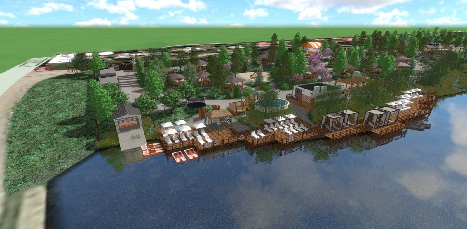 Баса отдыха. Кумжинской роща, берег Дона