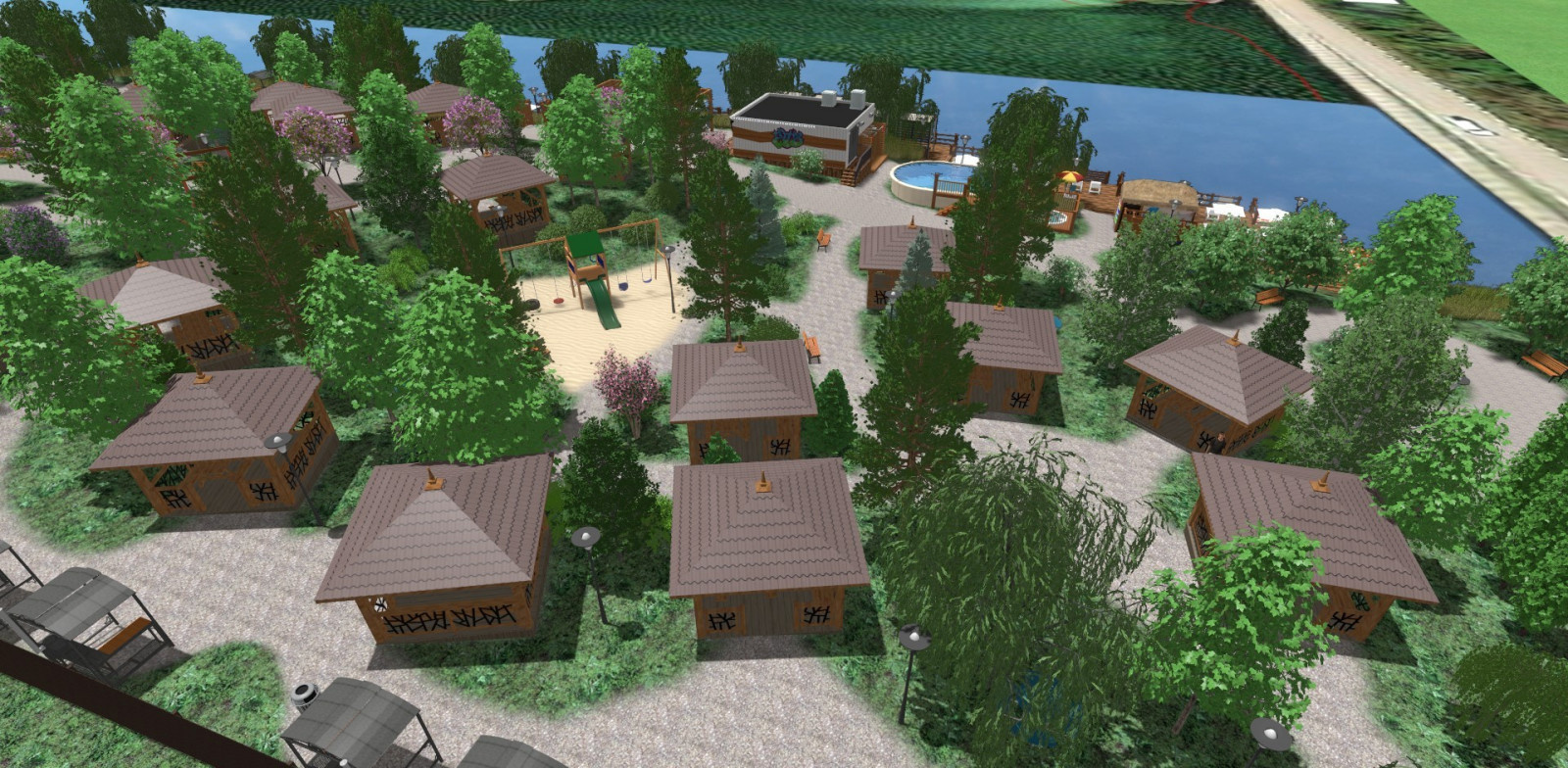 Баса отдыха. Кумжинской роща, берег Дона