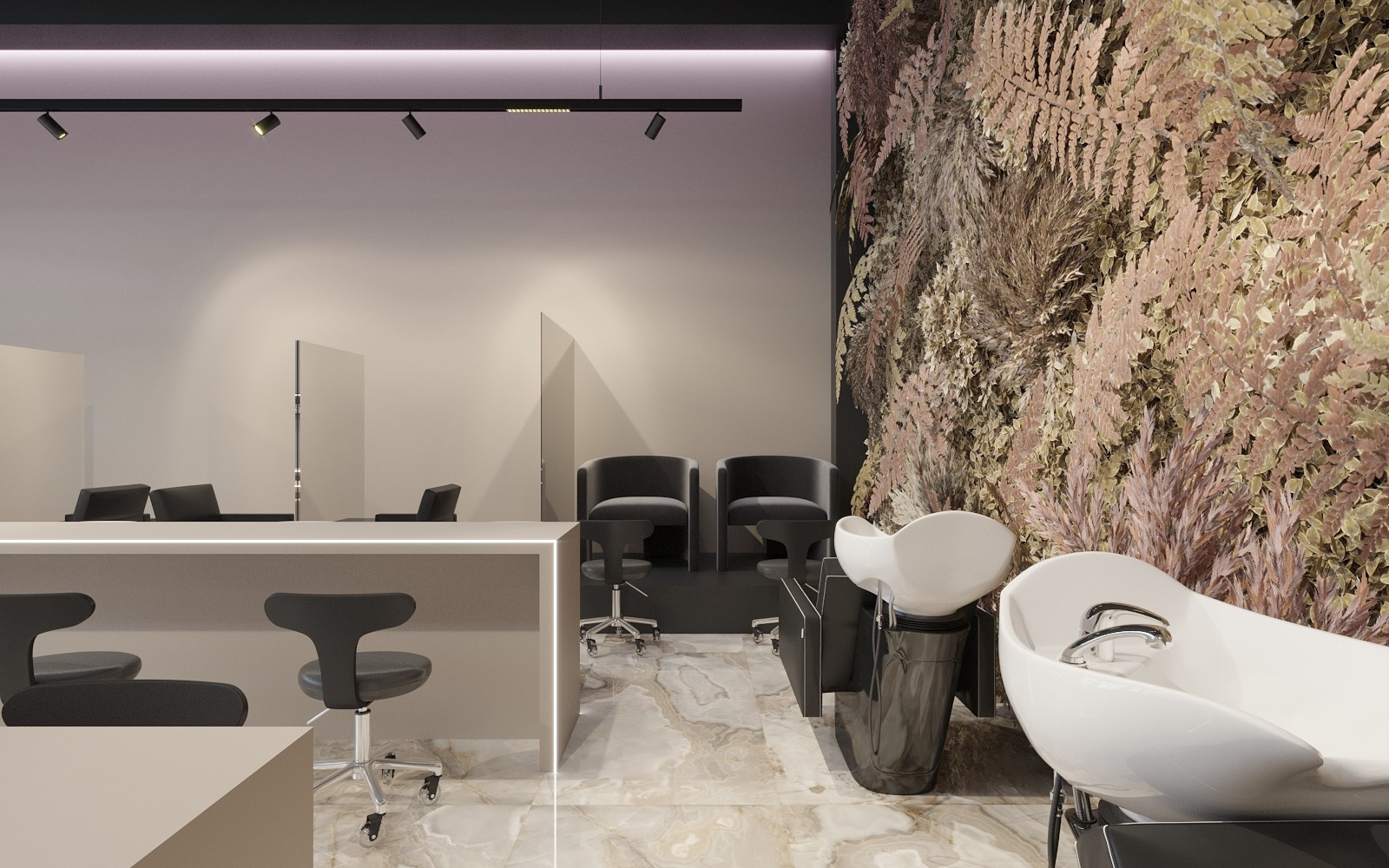 Modern Beauty Salon Design
