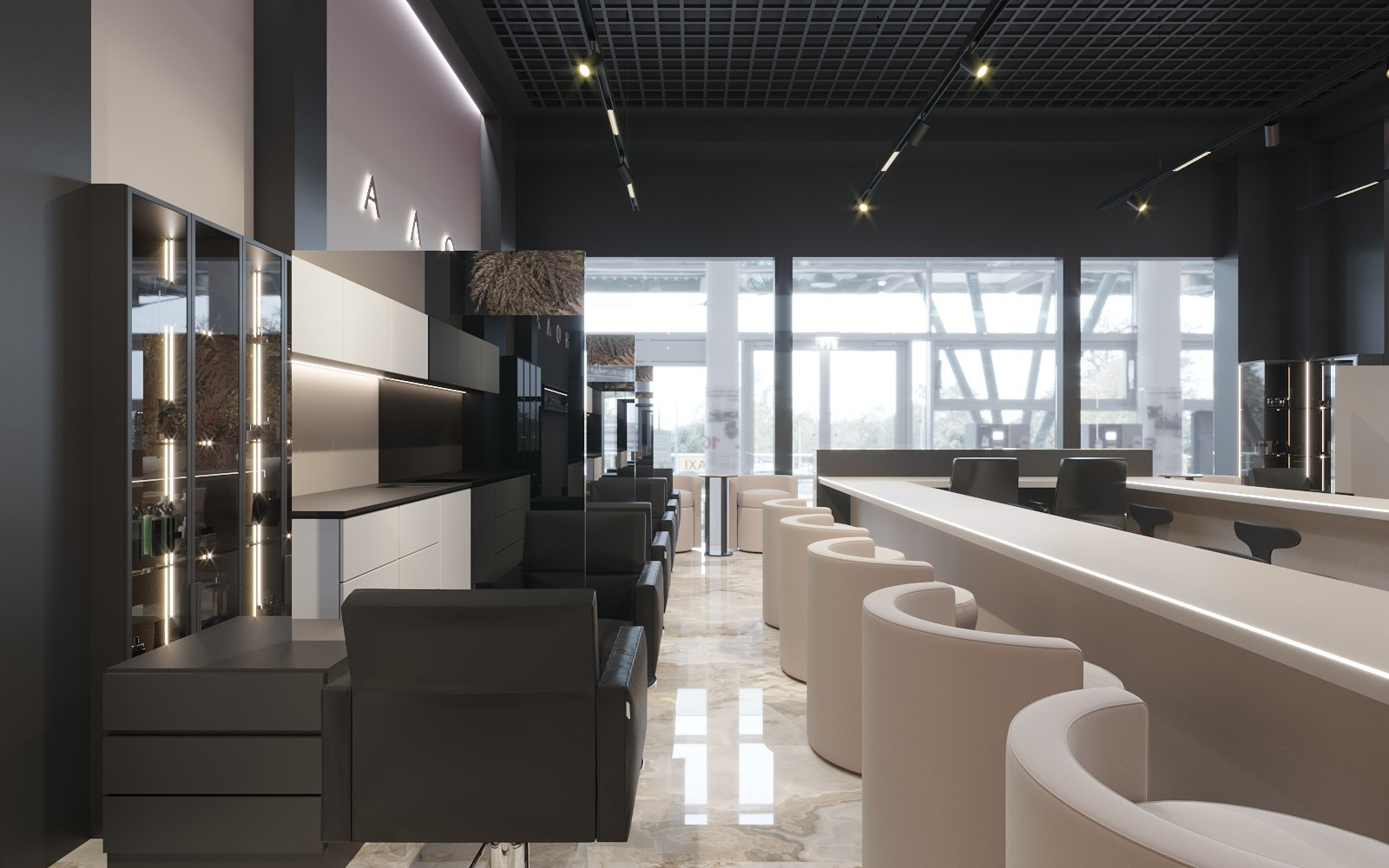 Modern Beauty Salon Design