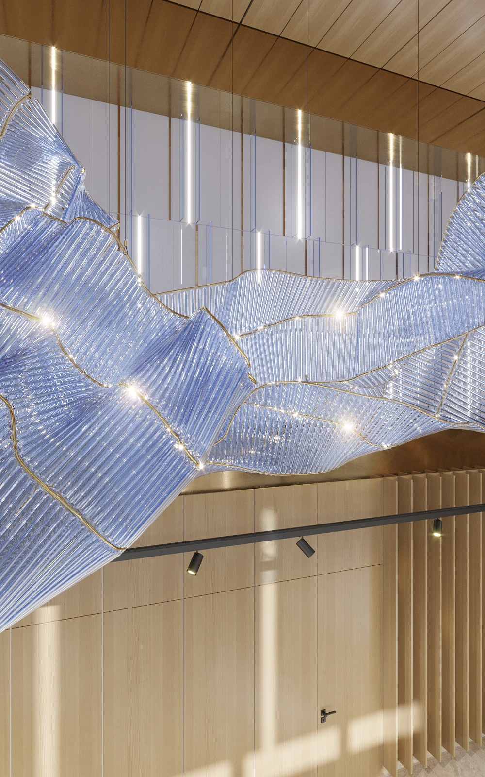 Residential Reception Lobby Design in Dubai