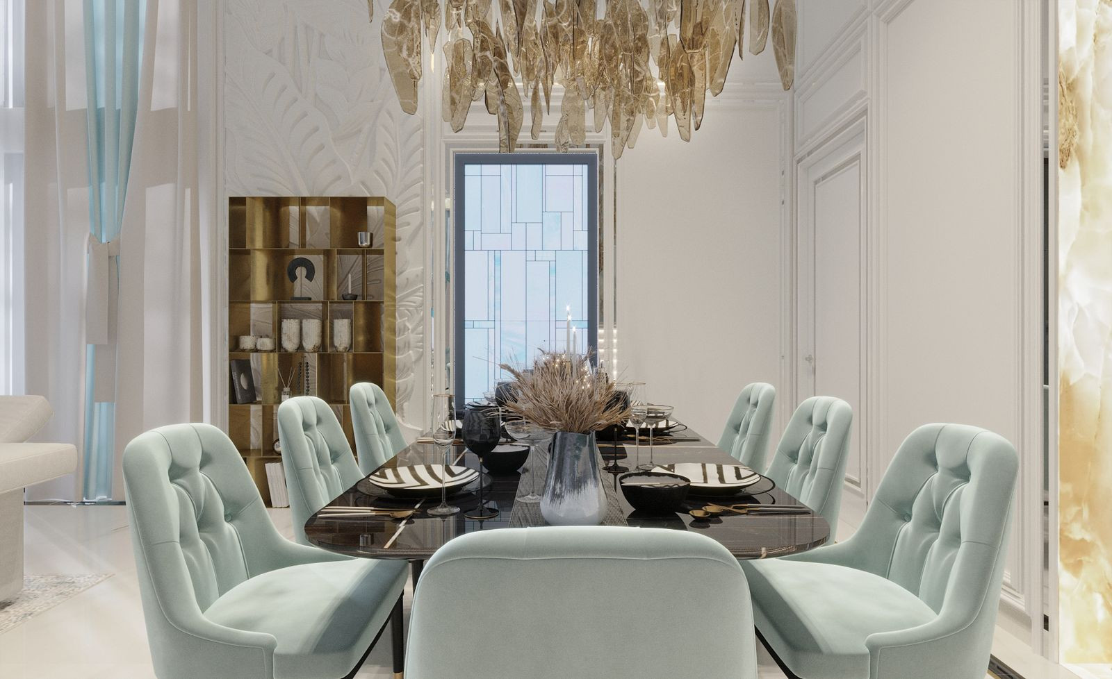 House Design in Pastel Shades