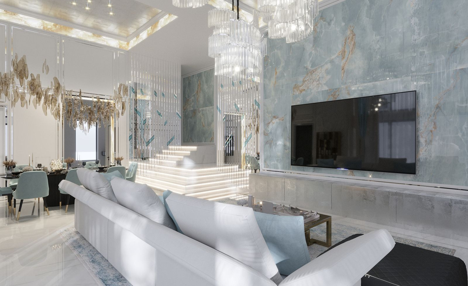 House Design in Pastel Shades